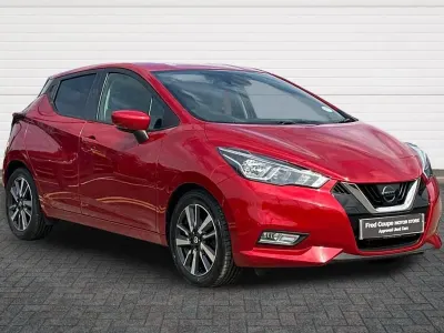 Used Nissan Micra N-Connecta 90 HP (66 kW) 2019 Red Hatchback