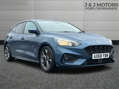 Used Ford Focus ST-Line 2019 Blue Hatchback
