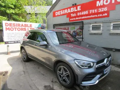 Second-hand Mercedes GLC220 AMG line 194 CP (142 kW) 2019 Gri Break