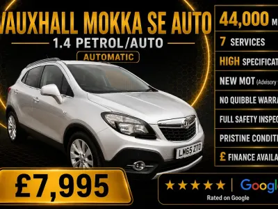 Used Vauxhall Mokka 2015 Silver SUV