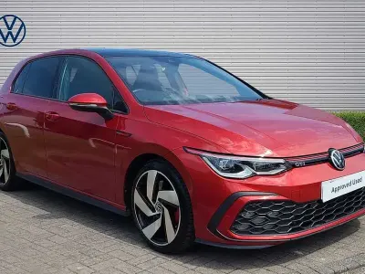Used VW Golf VIII GTI 245 HP (180 kW) 2021 Red Hatchback