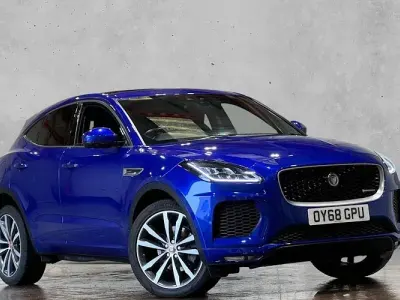 Used Jaguar E-Pace R-Dynamic 180 HP (132 kW) 2018 Blue SUV