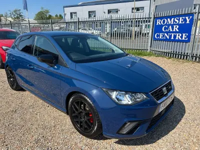 Begagnad Seat Ibiza FR 115 HK (84 kW) 2018 Blå Halvkombi