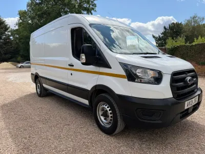 Used Ford Transit 130 HP (95 kW) 2021 White Van
