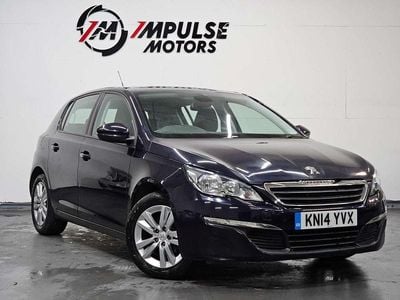 Usado Peugeot 308 Active 2014 Azul Citadino