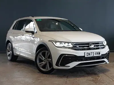 Used VW Tiguan R-line Edition 150 HP (110 kW) 2024 White SUV