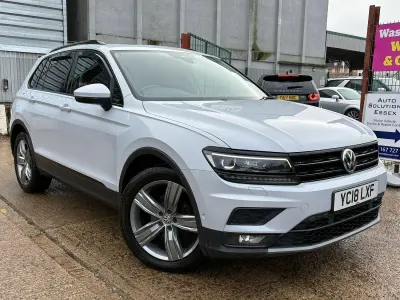 Used VW Tiguan SEL 150 HP (110 kW) 2018 Silver SUV