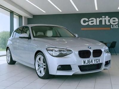 Used BMW 118 M Sport 143 HP (105 kW) 2014 Silver Hatchback