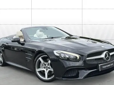 Käytetty Mercedes SL400 AMG line 367 HP (269 kW) 2017 Avoauto