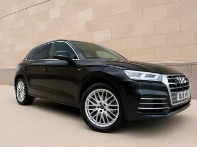 Used Audi Q5 S-Line 252 HP (185 kW) 2018 Black SUV