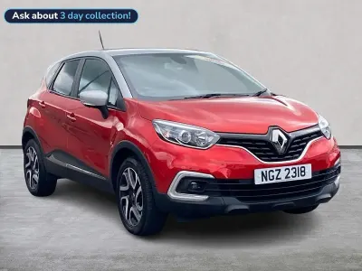 Used Renault Captur Iconic 90 HP (66 kW) 2019 Red SUV