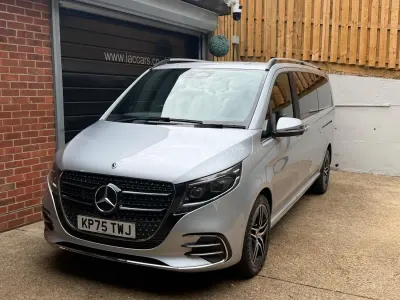 Used Mercedes V300 AMG line 2025 Silver MPV