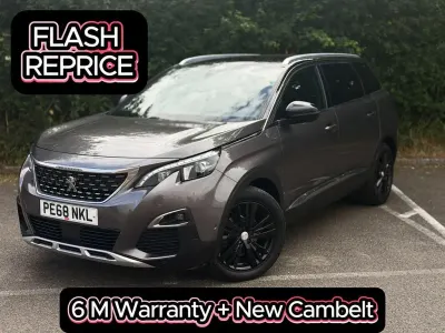 Used Peugeot 5008 GT-line 130 HP (95 kW) 2018 Grey SUV