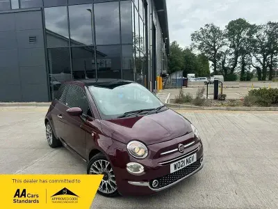 Used Fiat 500 Star 70 HP (51 kW) 2021 Red Hatchback
