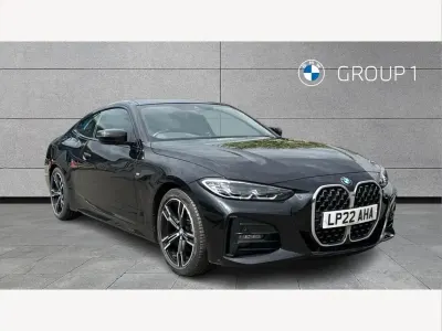 Usado BMW 420 M Sport 184 HP (135 kW) 2022 Preto Coupé