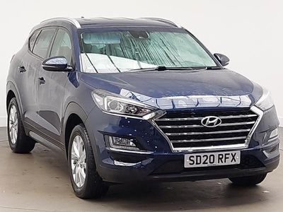 Used Hyundai Tucson SE 132 HP (97 kW) 2020 Blue SUV