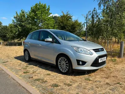 Used Ford C-MAX Titanium 115 HP (84 kW) 2015 Silver MPV