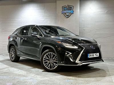 Used Lexus RX450h Sport Line 2016 Black SUV