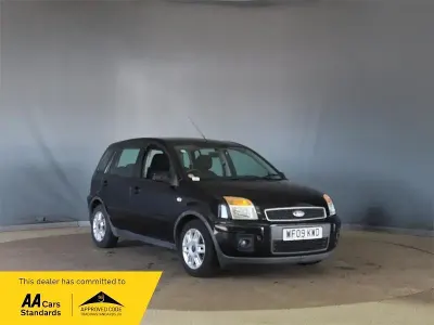 Used Ford Fusion Zetec 2009 Black Hatchback