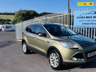 Green Used 2015 Ford Kuga Titanium SUV | £8,295 (Fair price)