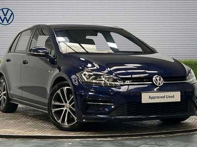 Used VW Golf VII R-line Edition 150 HP (110 kW) 2020 Blue Hatchback