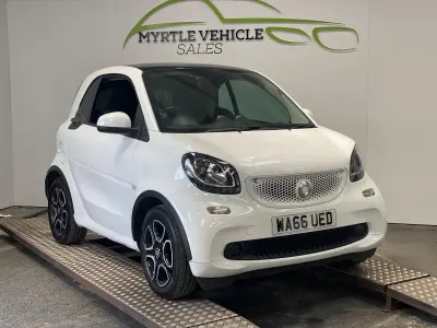 Used Smart ForTwo Coupé 71 HP (52 kW) 2016 Blue Coupe