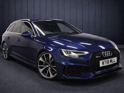 Used Audi RS4 Comfort 450 HP (330 kW) 2018 Blue Estate