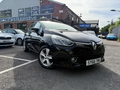 Used Renault Clio Dynamique 75 HP (55 kW) 2016 Black Hatchback