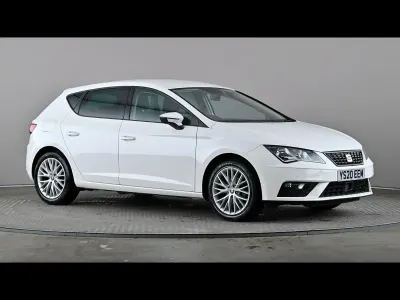 Used Seat Leon SE Dynamic 116 HP (85 kW) 2020 White Hatchback