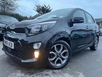Used Kia Picanto 84 HP (61 kW) 2018 Black Hatchback