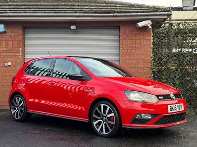 Red Used 2016 VW Polo GTI Hatchback | £11,995 (Fair price)