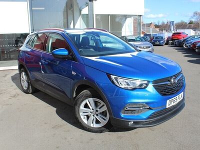 Used Vauxhall Grandland X 130 HP (95 kW) 2020 Topaz blue SUV
