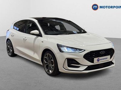 White Used 2022 Ford Focus ST-Line Hatchback | £16,349 (A bit pricey)