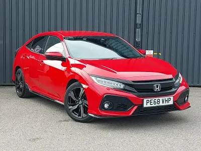 Used Honda Civic Sport 182 HP (133 kW) 2018 Red Hatchback