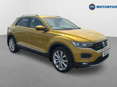 Used VW T-Roc SEL 2018 Yellow SUV
