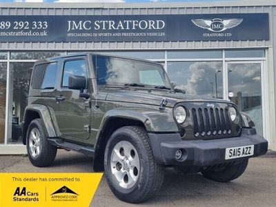 used Jeep Wrangler 2.8 CRD Overland SUV 2dr Diesel Auto 4WD Euro 5 (197 bhp)