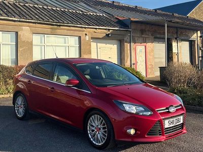 Red Used 2011 Ford Focus Zetec Hatchback | £2,195 (Fair price)