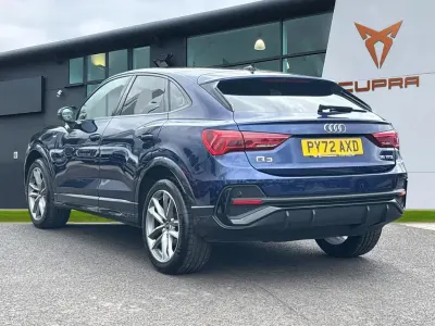 Used Audi Q3 Sportback Black Edition 2022 Blue SUV