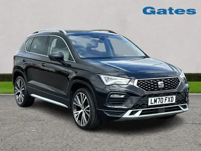 Begagnad Seat Ateca Xperience Lux 150 HK (110 kW) 2021 Svart SUV