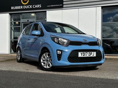 Used Kia Picanto 66 HP (48 kW) 2017 Blue Hatchback