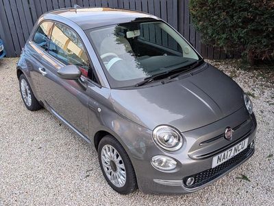 Grey Used 2017 Fiat 500 Lounge Hatchback | £5,895 (Fair price)