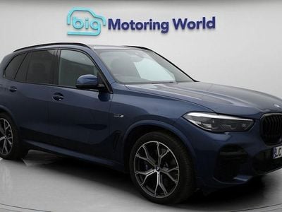 Blue Used 2022 BMW X5 M Sport SUV | £44,700 (Good price)