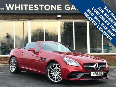 Red Used 2016 Mercedes SLC300 AMG line Cabriolet | £14,995 (Expensive)
