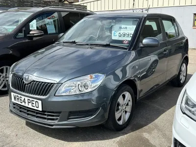 Begagnad Skoda Fabia SE 2014 Grå Halvkombi