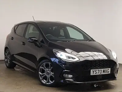 Usado Ford Fiesta ST-Line 125 HP (91 kW) 2020 Preto Citadino
