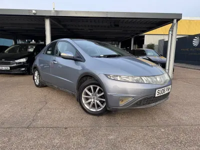 Used Honda Civic ES 140 HP (102 kW) 2006 Blue Hatchback