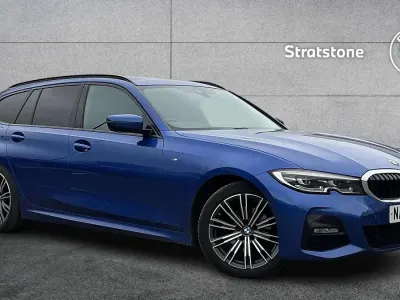 Usado BMW 320 M Sport 187 HP (137 kW) 2020 Azul Carrinha