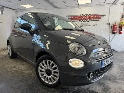 Used Fiat 500 Lounge 69 HP (50 kW) 2019 Grey Hatchback