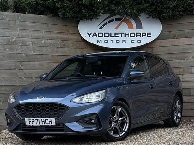 Blue Used 2021 Ford Focus ST-Line Hatchback | £11,995 (Fair price)