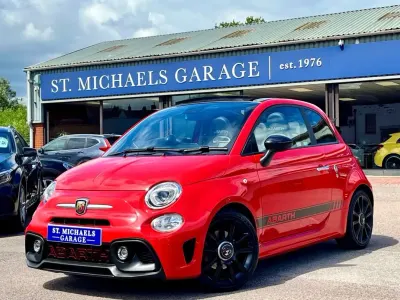 Used Abarth 595C Turismo 2020 Red Cabriolet